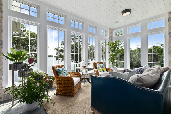 Windows inside of a home