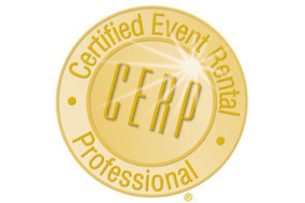 The Certified Event Rental Professional (CERP) badge