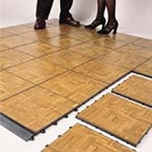 3' x 3' Wood Parquet Dance Floor Sections