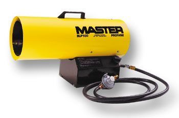 Master Heaters 50K BTU Propane Forced Air Forced Heater