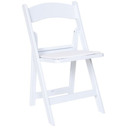 Chair White Wedding Resin Folding